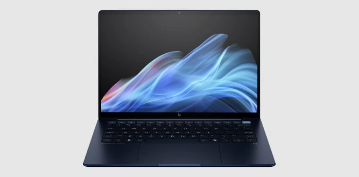 HP EliteBook Ultra G1i open laptop in front view
